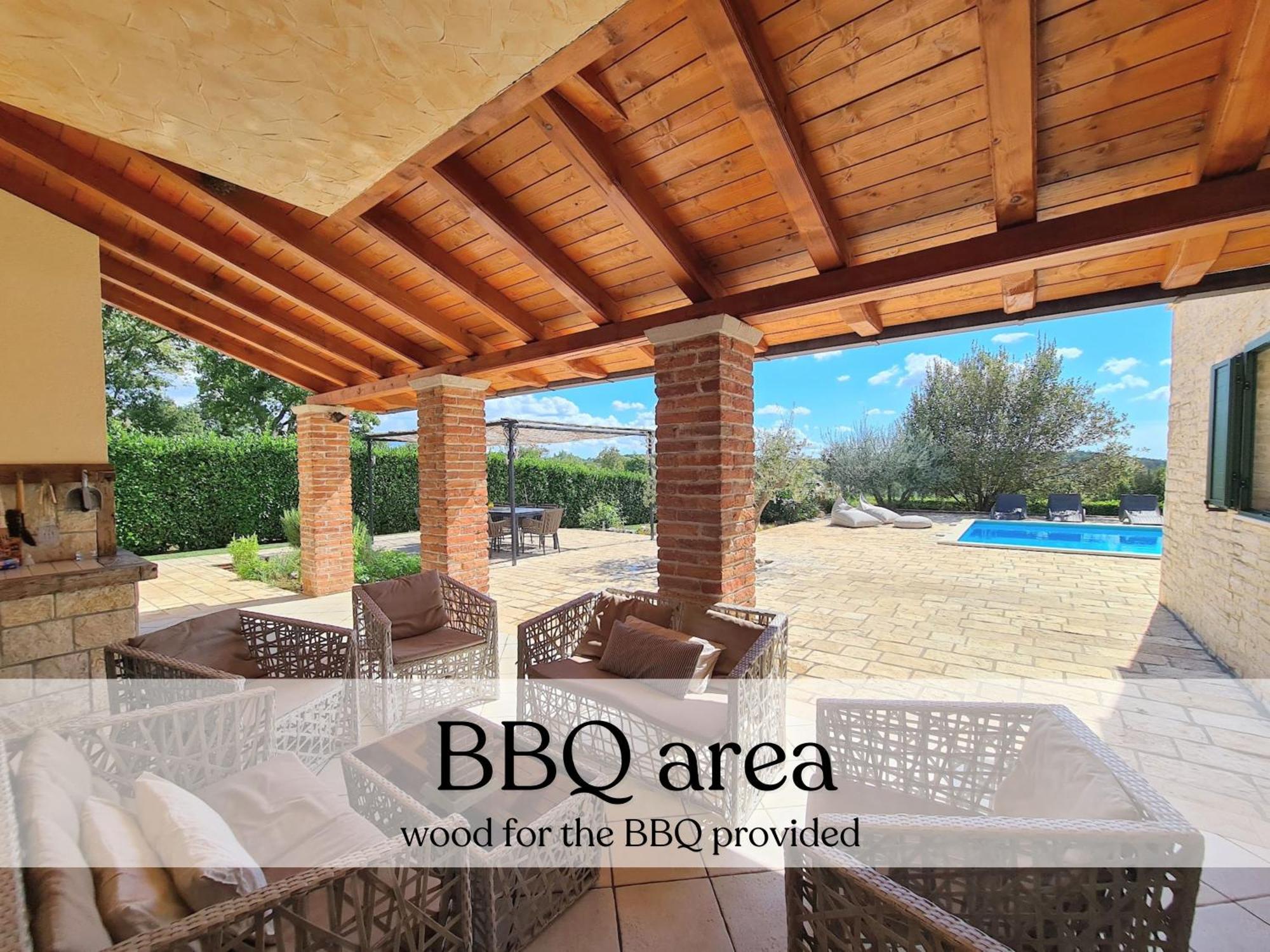 Spacious Villa With Pool, Indoor Jacuzzi And Sauna Near Porec Visnjan Ngoại thất bức ảnh