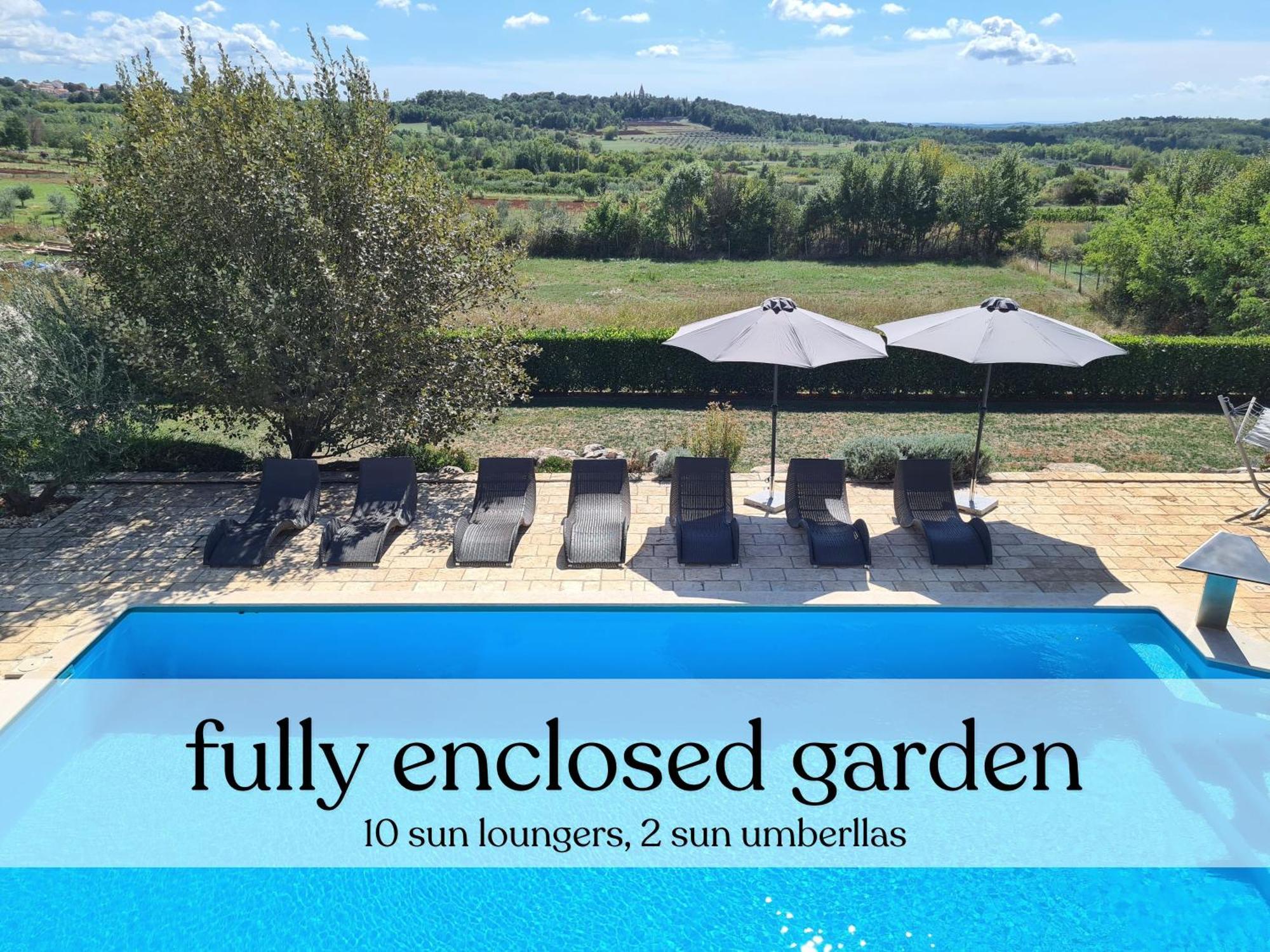 Spacious Villa With Pool, Indoor Jacuzzi And Sauna Near Porec Visnjan Ngoại thất bức ảnh